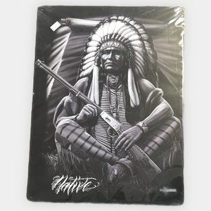 DGA Tin metal sign "Native" NEW 12"x16"